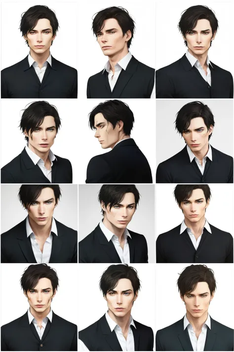 Generate images of Cillian Murphys body references:
1. Full-body shots from different angles.
2. Close-ups of facial expressions and features.
3. Side and back views to capture posture and body structure.
4. Casual and formal clothing variations.
5. Emotio...