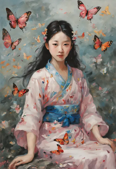 Zhuang Zhou dreamed of butterflies