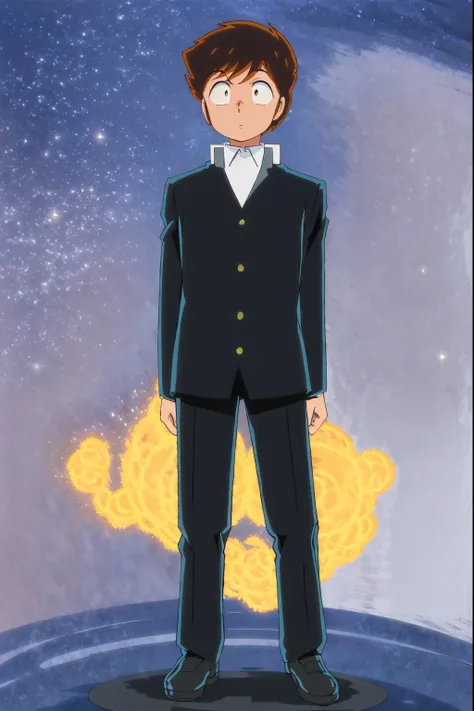 AtaruMoroboshi,1boy, gakuran,collared shirt,, full body