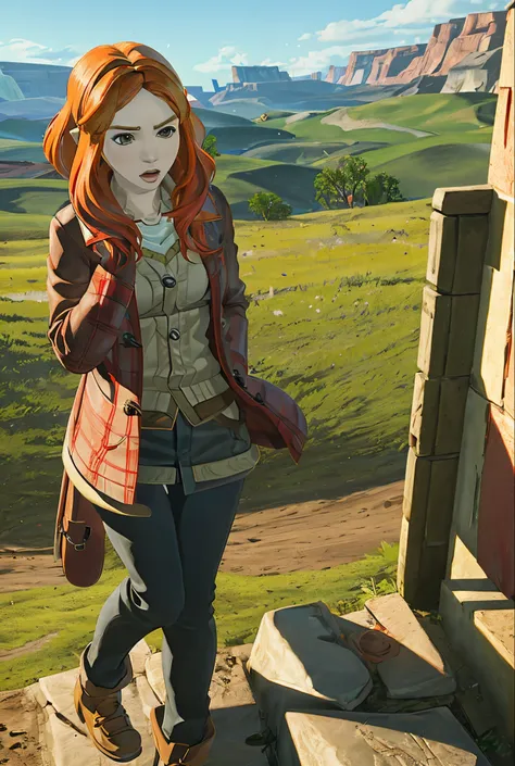 botw style amy pond
karen gillan
red hair