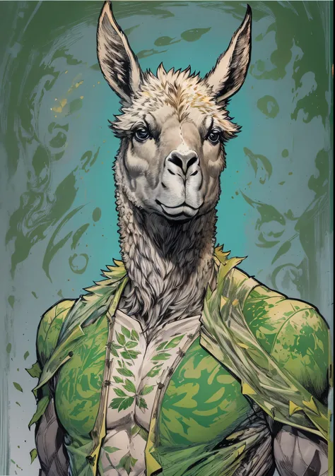 un primer plano de un hombre con una llama verde en la cabeza y torso, humano resplandeciente, Como se ilustra en Top Cow Comics, Brillando en poder, Sosteniendo fuego verde, Hoja de alma verde brillante,esqueleto,esqueleto humano,huesesos,deretirse,nuclea...