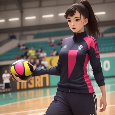 Make a women&#39;s futsal team suit that has the following information, nas cores preto e rosa, com uma cobra grande e rosa no lado esquerdo, outras cobras menores em toda a blusa e alguns detalhes pequenos.