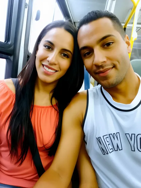 Theres a man and a woman sitting on a bus together, par, Casal feliz, Directed by: Nandor Soldier, Lovely couple, com ela longa, In Sao Paulo, imagem de perfil, salvador, Malika Favre, in a subway, Beautiful girl, Mulher de 30 anos de Cuba, selfie apaixona...