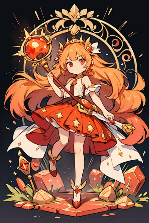 carnelian stone goddess