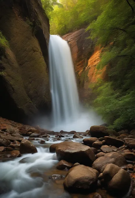 Behold、When you hit the rock、water gushes from the rock