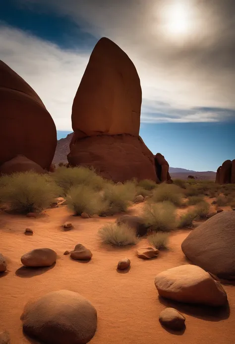 desert rock、boulders、large rocks、large rocks