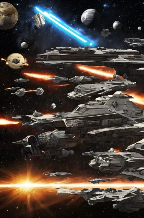 10 The Supremacy, Star Dreadnought Mega Class, star wars. explosion, quasar, 5 The Eclipse, Star Dreadnought Class.