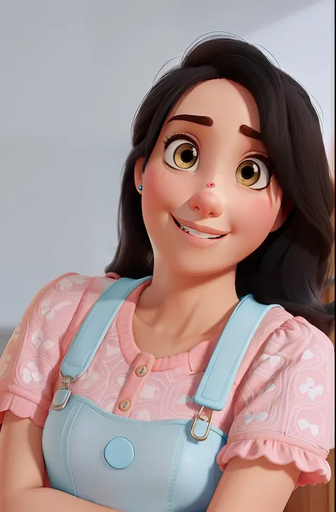 mulher estilo pixar, alta qualidade, melhor qualidade