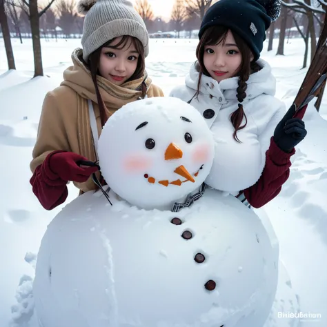 beautiful female snowman, giga_busty