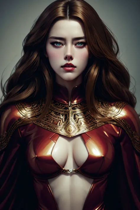 Amber Heard, latex sexy clothes, character portrait, 4 9 9 0 s, long hair, intricate, elegant, highly detailed, digital painting, artstation, concept art, smooth, sharp focus, illustration, art by wlop, charlie bowater and alexandra fomina