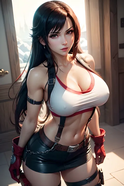 ❄️🔥❤️‍🔥😏 Tifa lockhart, final fantasy