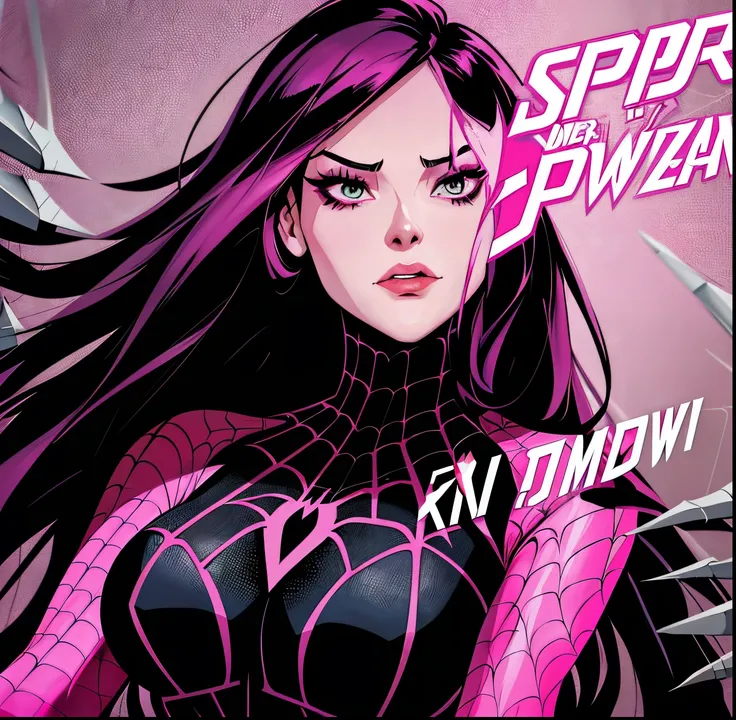 Close-up of woman with long hair and pink jacket, ( ( Spider Woman ) ), Spider Woman, Spider Gwen, Spider - Gwen, Kate Bishop, Mary Jane, Spider Gwen, Inspired by Mary Jane Begin, Spider Woman!!!!!, Poisoned, Let enami and translate, Spider Woman!!, Gwen S...