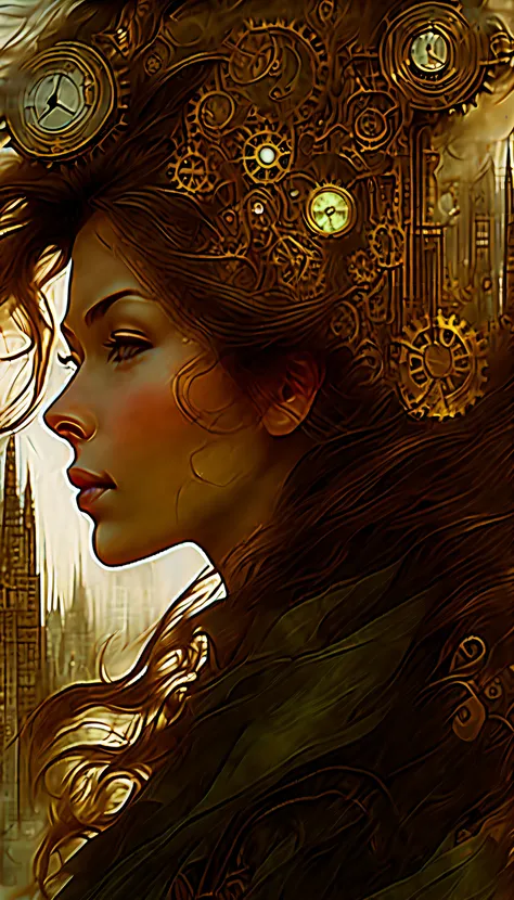 (((double exposure art of female portrait and intricate steampunk cityscape:1.8))), mythical, (((translucent:1.4))), forest punk background, beauty long hair, (((highest quality:1.1))), highly quality, (crisp clarity that is unmatched:1.2), breathtaking in...