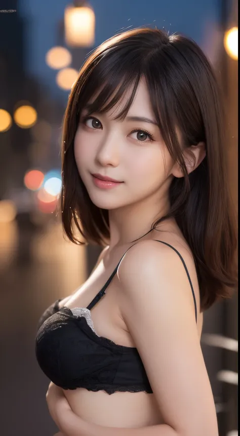 masutepiece, Best Quality, Illustration, Ultra-detailed, finely detail, hight resolution, 8K Wallpaper, Perfect dynamic composition, Beautiful detailed eyes,  Natural Lip, Cute camisole, Small breasts, Randomly cute poses,Raw photo,cute🩷,ssmile,nighttime s...