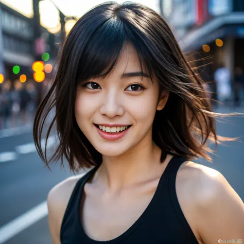 Best-quality, Masterpiece, Ultra-High-Resolution, (Photorealistic:1.4), Raw-Photo, Extremely-Details, Perfect-Anatomy, 

at midnight, on street in Shibuya, Tokyo, 

1girl, 20-years-old, the most famous Japanese actress, (((completely drunk, tripping on dru...