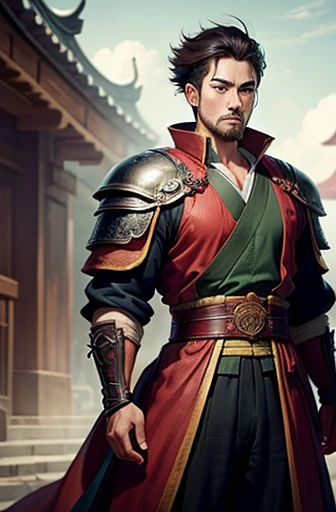 three kingdoms　A young man