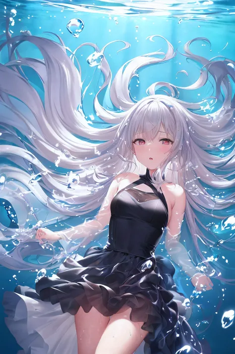 wallpaper anime blue water, beautiful fantasy anime, closeup fantasy with water magic, high definition anime art, Beautiful anime artwork, A beautiful artwork illustration, Beautiful anime art, Anime fantasy artwork, hd anime wallaper, ultra hd anime wallp...