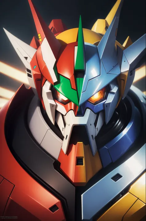 Dragon versus Gundam