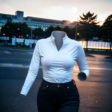 city, night, casual clothing, (invisible:1.5, no humans:1.5, headless:1.5, faceless:1.5), (cute big breasts), (close-up shot of breasts), (8k, RAW photo, best quality, masterpiece:1.2), (realistic, photo-realistic:1.37), photon mapping, radiosity, ((Hassel...