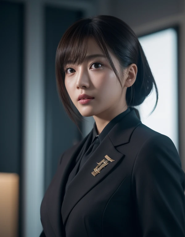 Ultra Detail, High resolution, ultra-detailliert, Best Quality, amazing, of the highest quality,统一 8k 壁纸, Cinematic lighting, japanes,OL,In the office,Recruit Suit