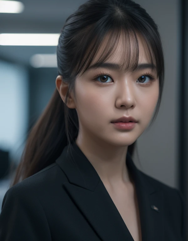 Ultra Detail, High resolution, ultra-detailliert, Best Quality, amazing, of the highest quality,统一 8k 壁纸, Cinematic lighting, japanes,OL,In the office,Recruit Suit,27yo