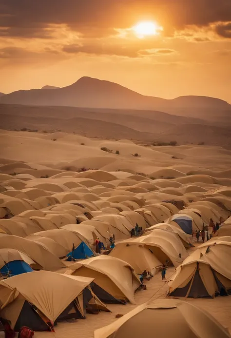 The Exodus of Moses、They set out from Rephidim、Arriving in the wilderness of Sinai、I pitched a tent in the wilderness。Israel is、Therefore、camped towards the mountain、exodus stent、ancient tent、egyptian tent、100,000 tents、Tent of 600,000 people