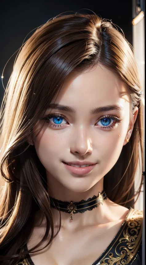 Best Quality, Masterpiece, (realisitic:1.2), 1 Girl, Brown hair, Brown eyes, electric wires, Detailed face, beautidful eyes, wear a golden black suit, Best Quality, Masterpiece, (realisitic:1.2), 1 Girl, Detailed face, beautidful eyes, [(transparent backgr...