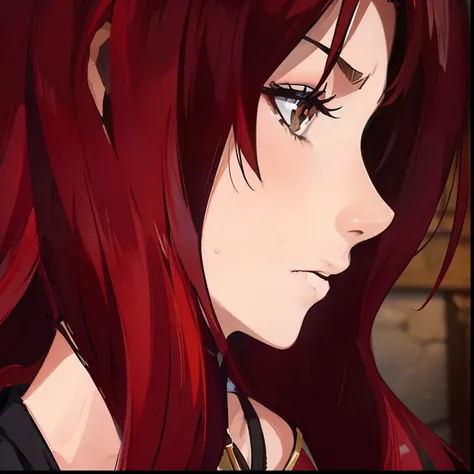 Erza Scarlet is one of the main characters in the series. The young woman with scarlet hair and brown eyes is described as an amazing woman, very strict and who does not admit when others make mistakes. Shes a slender, head up, pele molhada, high resolutio...