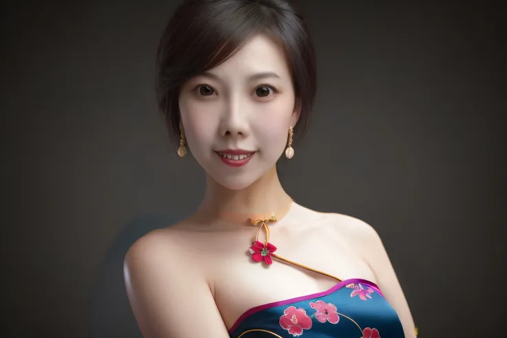 on cheongsam