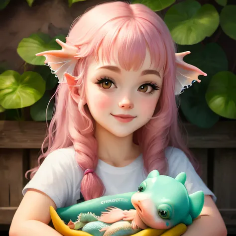 Axolotl babe