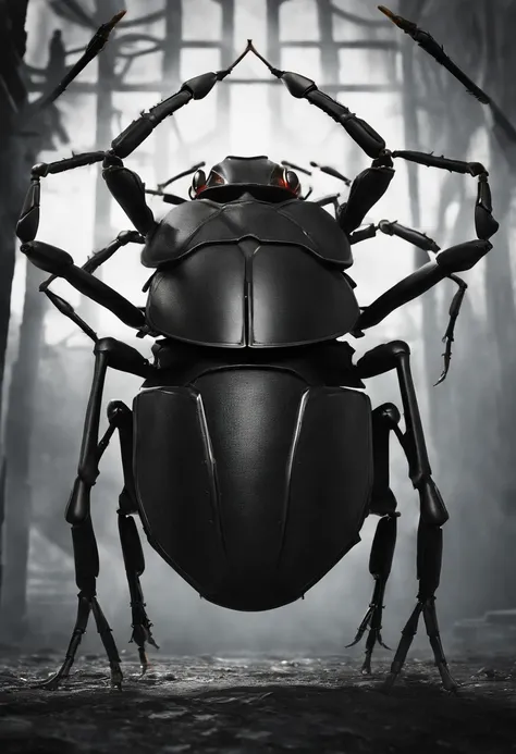 Imagine a chilling and highly detailed mechanical bug designed for a nefarious purpose – a murdering bug. Zoom in on micro-details, capturing the sinister intricacies of its design, from razor-sharp appendages to stealthy mechanisms meant for subterfuge.

...