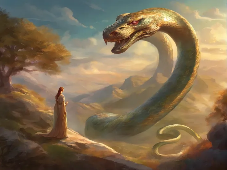 giant snake, greek mythology, python