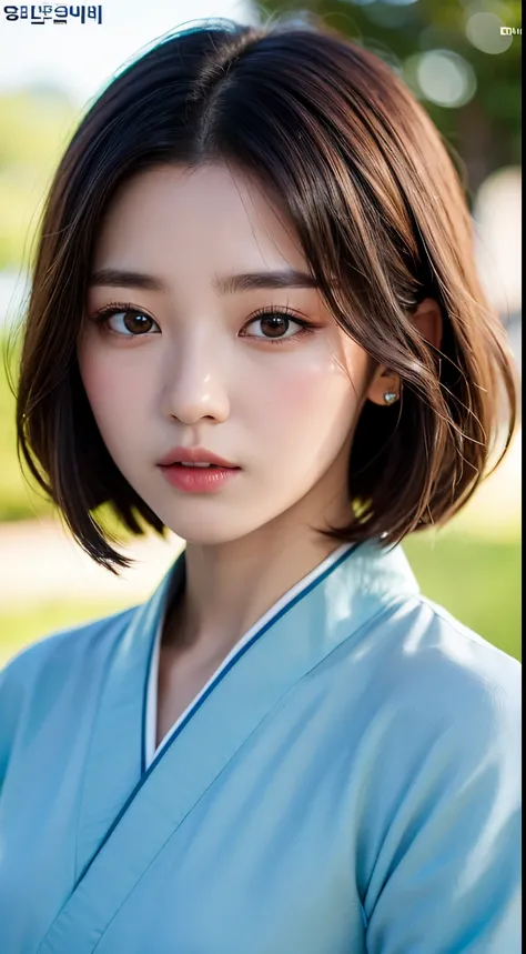 (gyeongsan:1.5), close up, masterpiece, best quality, raw photo, photorealistic, face, incredibly absurdres, beautiful girl, cute, short hair, depth of field, highres, ultra-detailed, finely detail, extremely detailed, extremely detailed eyes and face, sha...