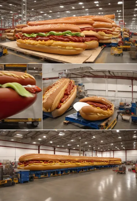 A time-lapse video of assembling a giant sculpture of a Costco hotdog,original,Costco CEO is Craig Jelinek