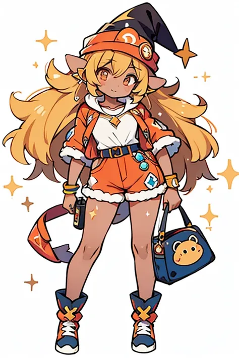 human Primeape  ; glitter; full body; outfit Primeape  inspired