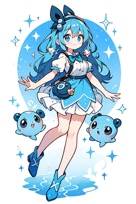 human Poliwag ; glitter; full body; outfit Poliwag inspired