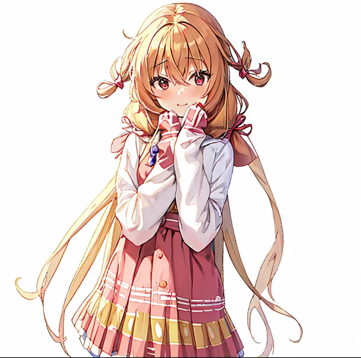 anime girl with long hair and a bow in a dress, anime girl named lucy, anime girl with long hair, loli, anime moe artstyle, anime character, female anime character, anime visual of a cute girl, rei hiroe, anime best girl, holo, blonde anime girl with long ...