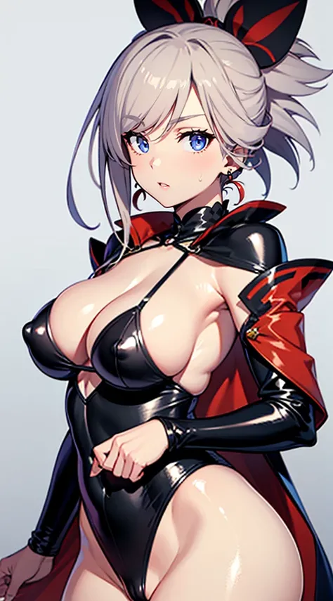 NSFW、FGOs Miyamoto Musashi、Latex Leotard、