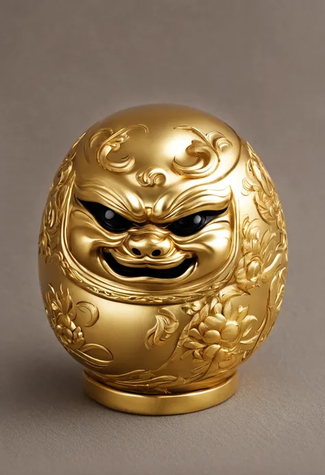 Good luck Daruma、golden colored、Deities々Right、Golden Luck、Messenger of God