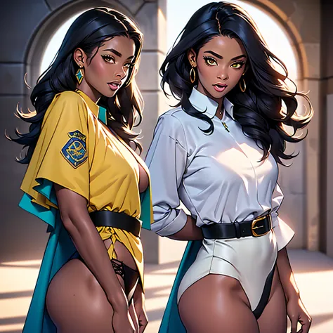 ultra unrealengine5 VanGogh masterpiece ultra_high-quality ultra_high-res CowGirl deep path equirectangular Gorgeous Diva epic eyes howling meticulously intricate ultra_high-detail pro-photorealistic ((athletic Diva Queen angel Native dreads african tanmed...