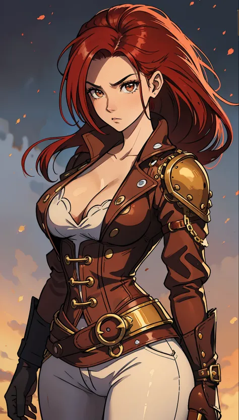 Erza Scarlet is one of the main characters in the series. The young woman with scarlet hair and brown eyes is described by Lucy Heartfilia herself as an amazing woman, very strict and who does not admit when others make mistakes. She is a slender figure wi...