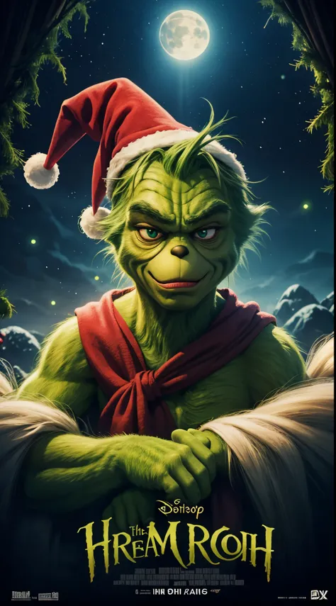 poster for，filmposter，The Grinch movie poster，dream，dream-like