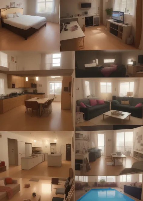 plan for a large shared accommodation for 30 One Direction fans:

**Ground Floor:**
1. **Entrance Hall:** Spacious area with a dedicated wall for One Direction memorabilia.
2. **Common Living Room:** Large space with comfortable seating and a big screen fo...