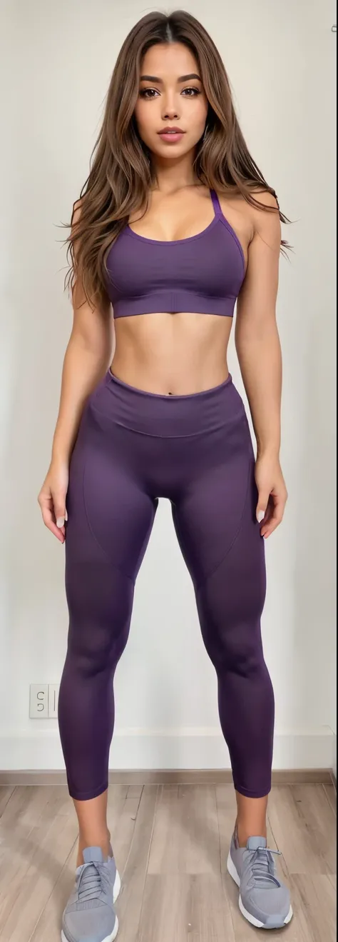 arafa woman in purple sports bra and matching leggings, Pontes roxas com Leggings, Leggings, foto fit, Leggings, corpo em forma, usando equipamento de fitness, corpo tonificado, lacuna na coxa, sport bra and shorts, cintura - tiro, roupas esportivas fofas,...