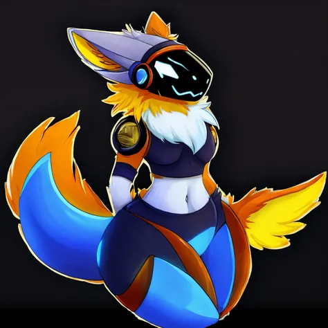 Thick, Orange, Protogen