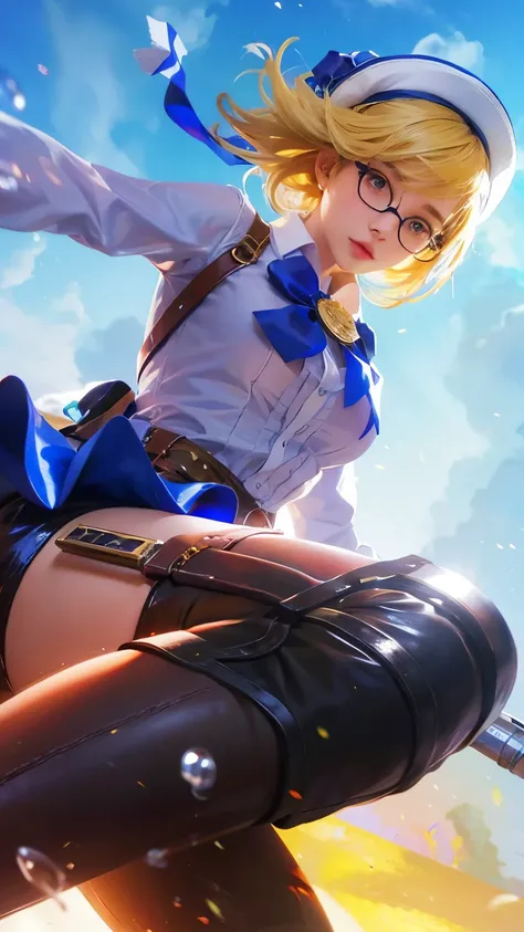 1girl, high quality, ultra detailed, masterpiece, realistic, glasses