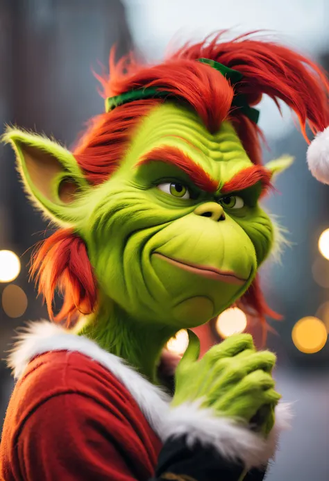 Red-haired Grinch