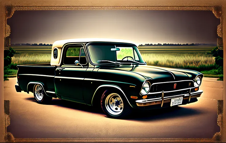 Black,1970,GMC,SWB,short bed,pickup,truck,c15,air ride,bagged,lowrider,rocker,photo real