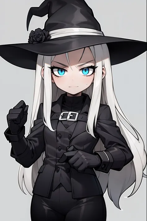 anime character dressed in black and white with hat and gloves, menina bruxa, academia bruxa, bruxa, Uma bruxa, Retrato de uma jovem bruxa, personagem bruxa escura, Witchy, bruxa escura da moda, Retrato de uma bruxa, Marisa Kirisame, Retrato de uma jovem b...