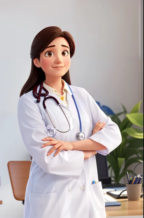 profile photo of a doctor office background